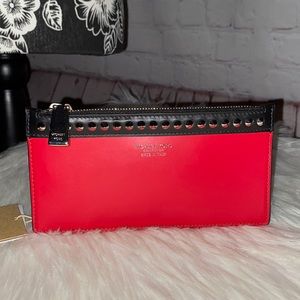 Michael Kors Collection Large Zip CC Pouch Wallet